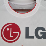 2007/08 Sao Paulo Home White Retro Soccer Jersey