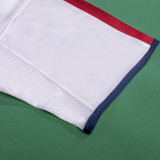 2004 England Home White Retro Soccer Jersey