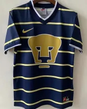 1998 PUMAS Blue Retro Soccer Jersey