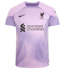2022/23 LFC Goalkeeper Purple Fans Soccer Jersey