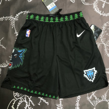 Timberwolves Retro Black NBA Pants