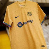 2022/23 BA 1:1 Quality Away Glod Fans Soccer Jersey