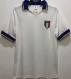 1982 Italy Away White Retro Soccer Jersey
