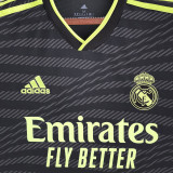2022/23 RM 1:1 Quality Third Black Fans Soccer Jersey