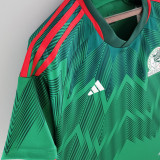 2022/23 Mexico 1:1 Quality Home Green Fans Soccer Jersey