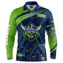2022/23 Canberra Raiders Rugby Fishing Jersey 突击者