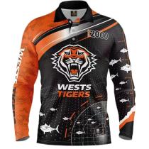 2022/23 Wests Tigers Rugby Fishing Jersey 西老虎