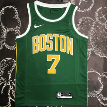 Celtics BROWN  #7 Green NBA Jerseys