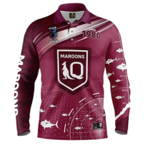 2022/23 Maroons Rugby Fishing Jersey 马鲁