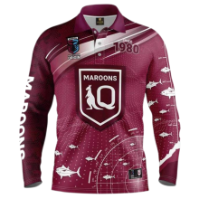 2022/23 Maroons Rugby Fishing Jersey 马鲁