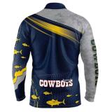 2022/23 North Queensland Cowboys Rugby Fishing Jersey 牛仔