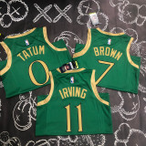 Celtics BROWN #7 Green City Edition NBA Jerseys
