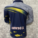 2022/23 North Queensland Cowboys Rugby Fishing Jersey 牛仔