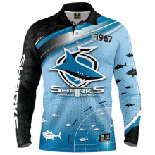 2022/23 Sharks Rugby Fishing Jersey 鲨鱼