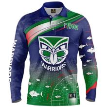 2022/23 New Zealand Warriors Rugby Fishing Jersey 勇士