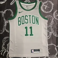 Celtics IRVING  #11 Grey  NBA Jerseys