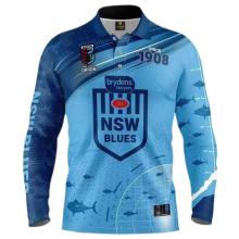 2022/23 NSW Blues Rugby Fishing Jersey 兰霍尔顿