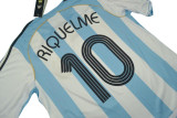 2006 Argentina Home Retro Soccer Jersey
