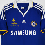 2008/09 CFC UCL FINAL MOSCOW Blue Retro Soccer Jersey