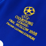 2008/09 CFC UCL FINAL MOSCOW Blue Retro Soccer Jersey