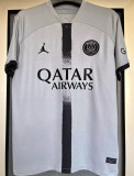 2022/23 PSG 1:1 Quality Away Grey Fans Soccer Jersey