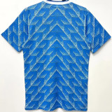 1988 DDR Away Blue Retro Soccer Jersey