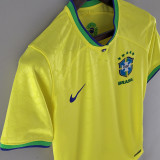 2022/23 Brazil Home Yellow Women Soccer Jersey