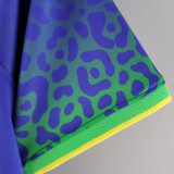2022/23 Brazil Away Blue  Women Soccer Jersey