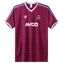 1986 West Ham Home Retro Soccer Jersey