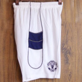 2000 M Utd White Retro Shorts Pants