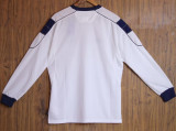 2000/2001 M Utd Away White Long Sleeve Retro Soccer Jersey（Vodafone）