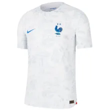 2022/23 France 1:1 Quality Away White Fans Soccer Jersey