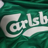 1992/93 LFC  Away Green Retro Soccer Jersey