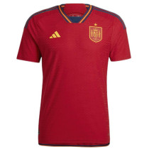 2022/23 Spain 1:1 Quality Home Red Fans Soccer Jersey