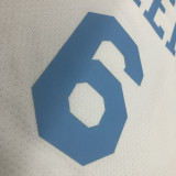 Lakers JAMES #6 White Retro NBA Jerseys