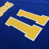 Warriors THOMPSON #11 Blue Retro NBA Jerseys