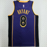 Lakers BRYANT #8 Blue NBA Jerseys