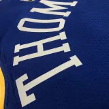 Warriors THOMPSON #11 Blue Retro NBA Jerseys