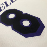Lakers BRYANT #8 White City Edition NBA Jerseys