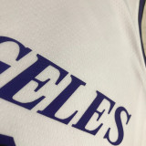 Lakers BRYANT #8 White City Edition NBA Jerseys