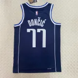 Mavericks DONCIC #77 Blue  NBA Jerseys