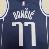 Mavericks DONCIC #77 Blue  NBA Jerseys