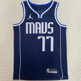 Mavericks DONCIC #77 Blue  NBA Jerseys
