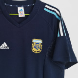 2002 Argentina Away Retro Soccer Jersey