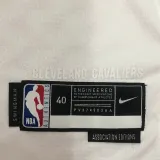 Cleveland JAMES #23 White NBA Jerseys