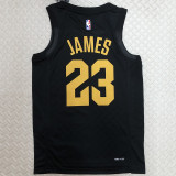 Cleveland JAMES #23 Black NBA Jerseys