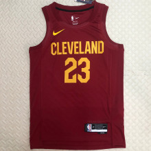 Cleveland JAMES #23 Red NBA Jerseys
