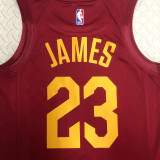 Cleveland JAMES #23 Red NBA Jerseys