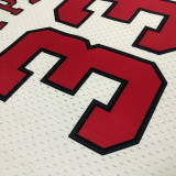 1997/98 Bulls PIPPEN #33 White Retro NBA Jerseys 热压