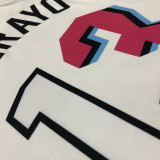 Miami Heat  ADERAYO#13 White City Edition NBA Jerseys